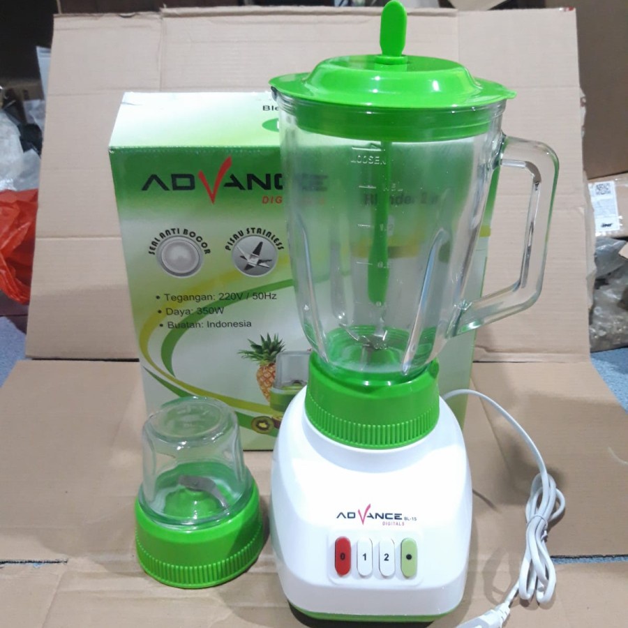 BLENDER ADVANCE 2 in 1 BL 15 / BL-15 1,5 LITER KACA TERMURAH