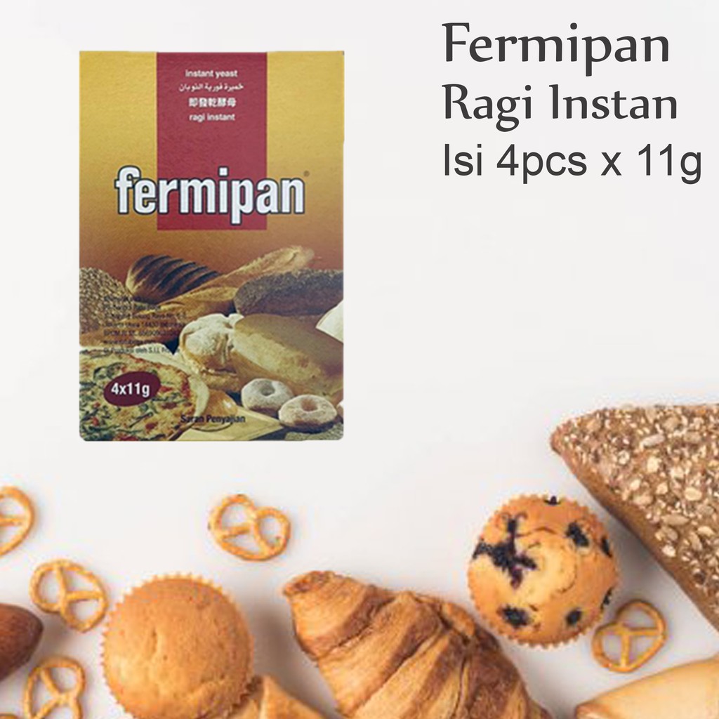 Fermipan / Ragi Instan / isi 4 x 11g