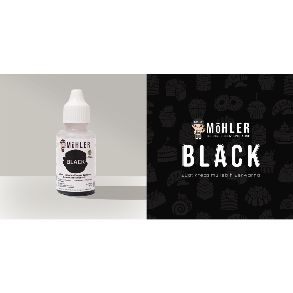 MOHLER Coloring Black (KLIK KOMBO HEMAT UNTUK BELI 1 GRATIS 1)