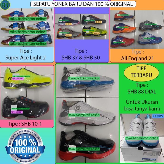 SEPATU YONEX BADMINTON SHB 37 WIDE POWER CUSHION / SHB 50 ORIGINAL SPECIAL