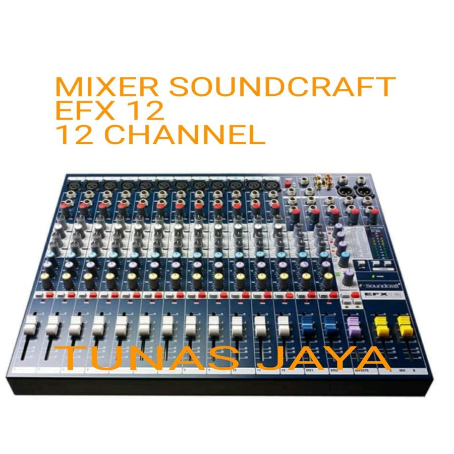 MIXER SOUNDCRAFT EFX12 MIXER SOUNDCRAFT EFX 12
