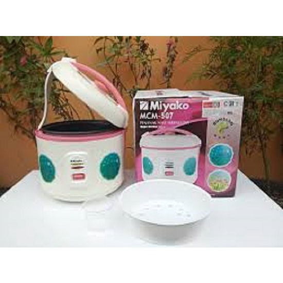 Miyako Rice Cooker MCM507-BGL – Magic Com 1.8 Liter 3in1 395 Watt / Penanak Nasi