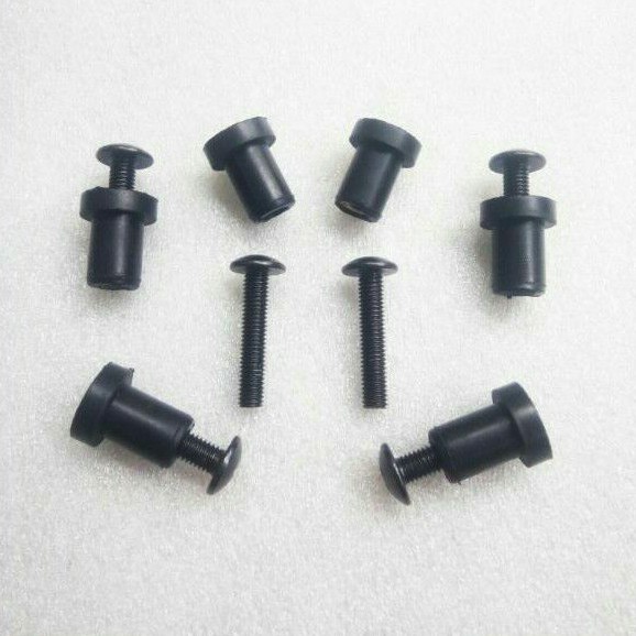 WELLNUT WELL NUT MUR TEBAL KARET BAUT VISOR BODY NMAX X RIDE AEROX CBR XMAX LEXI PCX NINJA GSX R15