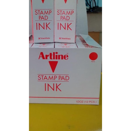 

► Tinta Stempel / Refill Ink Stamp Pad Artline 30ml - Hitam ✹