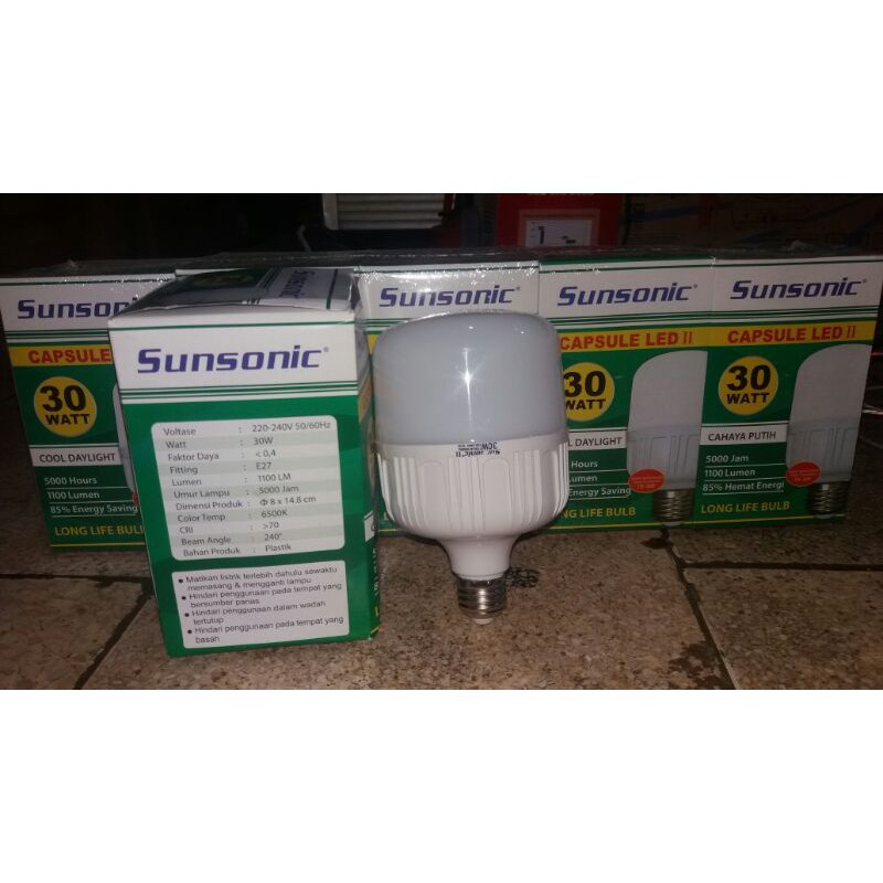 Lampu led sunsonic 30watt