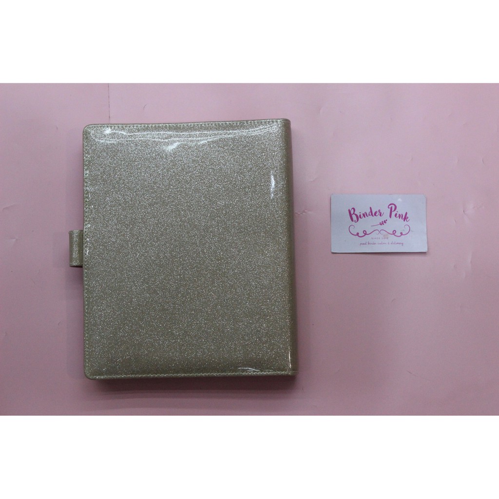 

Binder G. Glossy Crem 20ring/A5 & 26ring/B5 by binderpinkshop