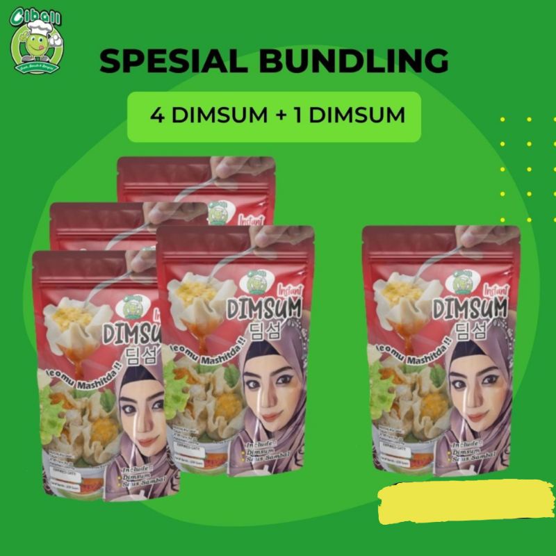 

PAKET HEMAT BUNDLING 5 pcs DIMSUM CIBALL INSTAN
