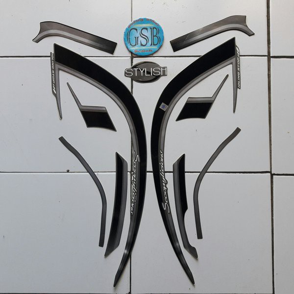 striping scoopy stylish 2017 darkgrey ..,.