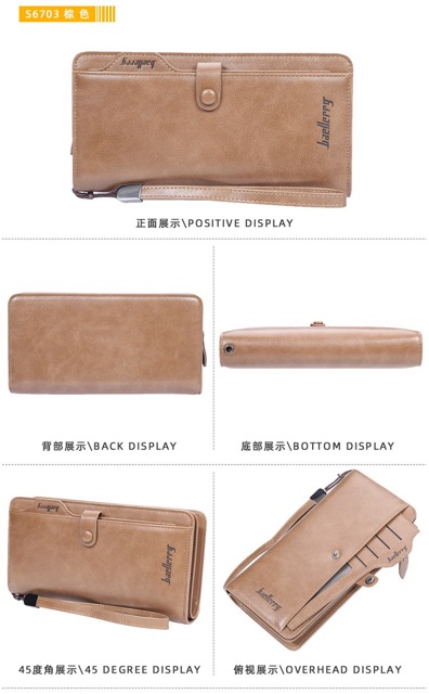 Dompet Panjang Clutch Pria | Wanita Baellerry 34