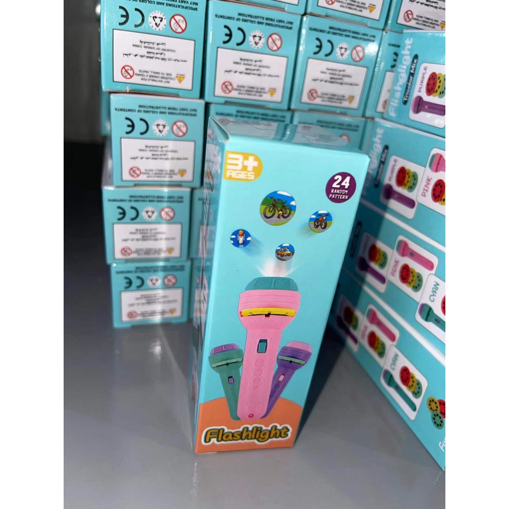 MOMMYCARE Mainan Anak Senter Proyektor / Fun Flashlight / Mainan Proyektor Gambar / Mainan Edukasi-2