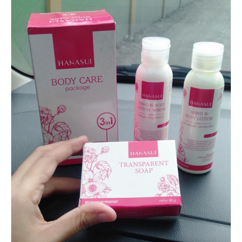 Hanasui bodycare package