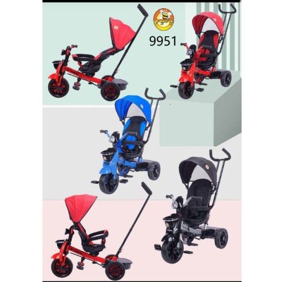 sepeda roda tiga anak pacific 9951