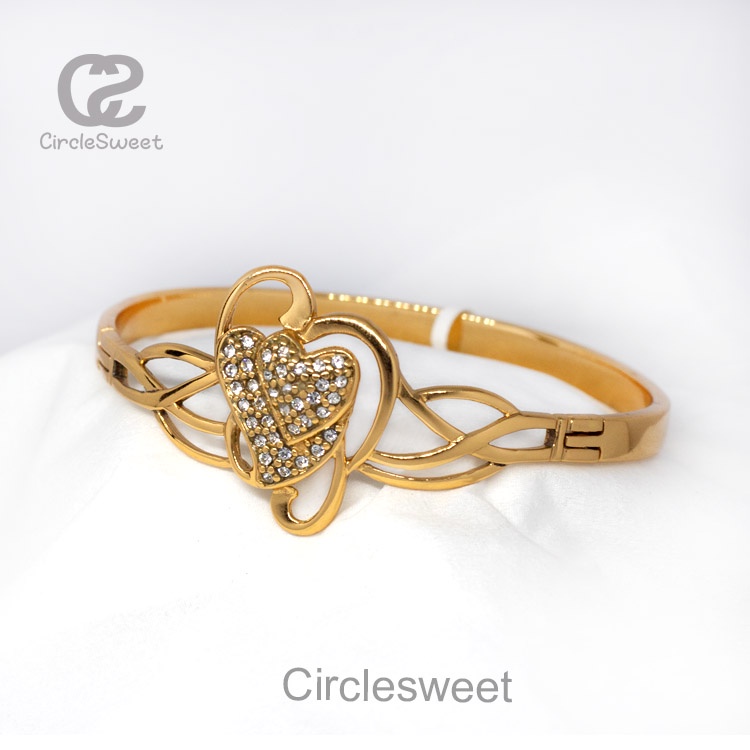 Gelang tangan wanita terbaru anti karat eka swasa jewelry SGT0191