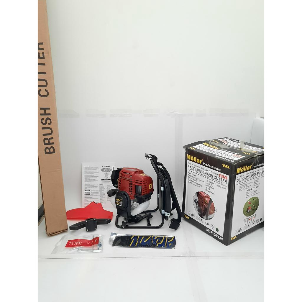 Mesin Potong Rumput MOLLAR GT435 4 TAK POWERFULL Brush Cutter Mollar GT 435 High Quality