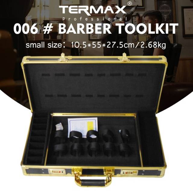 koper cover tool box barbershop salon pangkas rambut termax original