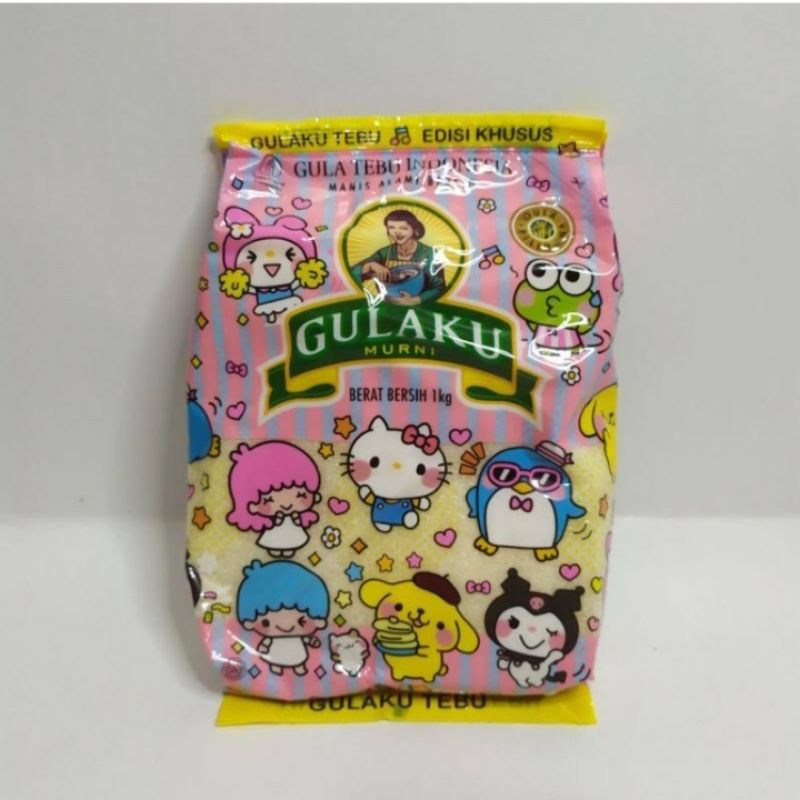 

Gulaku Kuning 1kg Tebu Edisi Khusus Sanrio Hello Kitty Limited Edition Gulaku