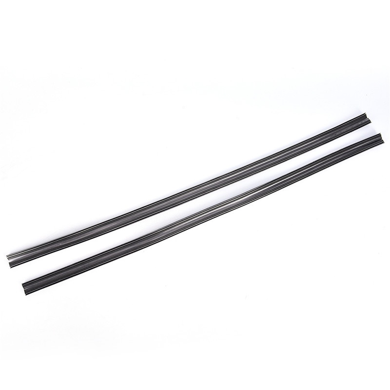 2pcs Wiper Kaca Depan Mobil / Bus 28 &quot;Bahan Karet Tanpa Frame