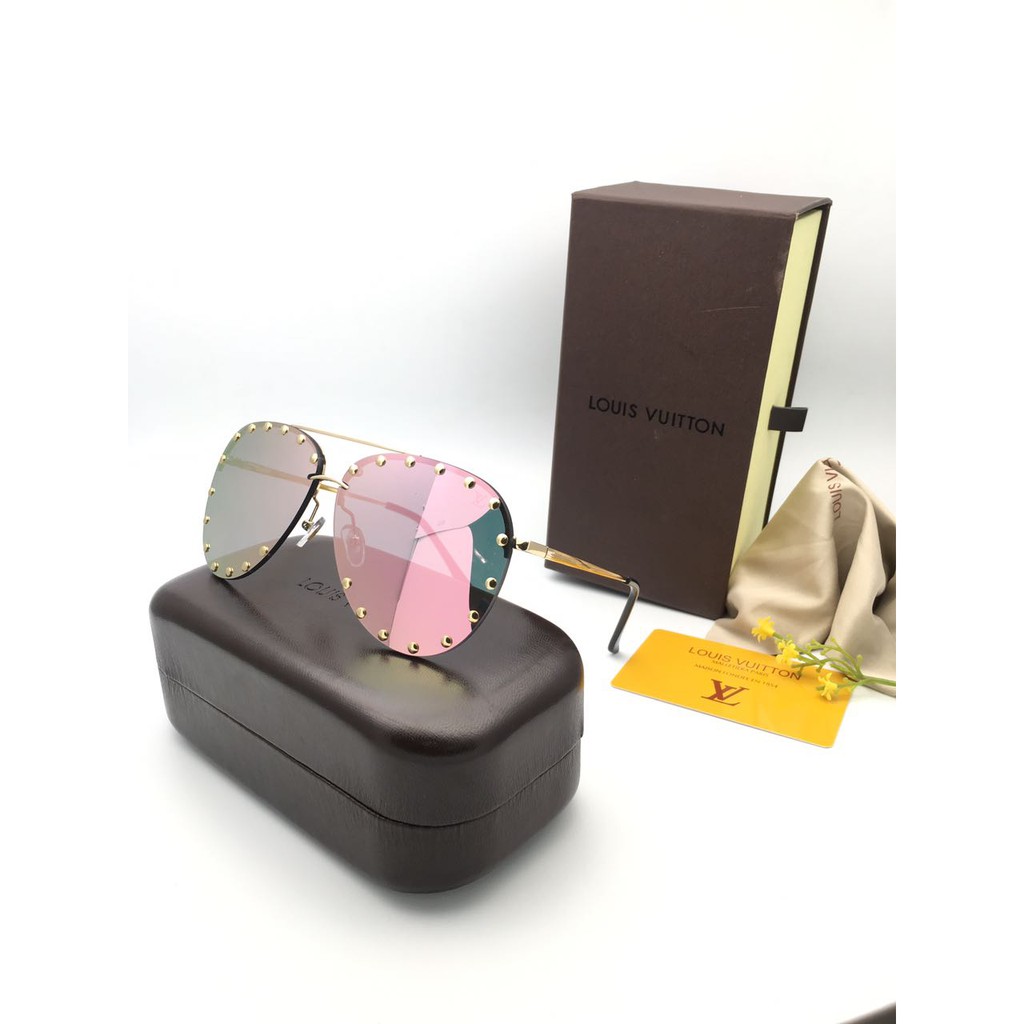 Kacamata LV Party full set box Super