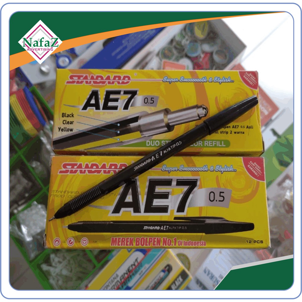 

Pen pulpen bolpoin standard hitam
