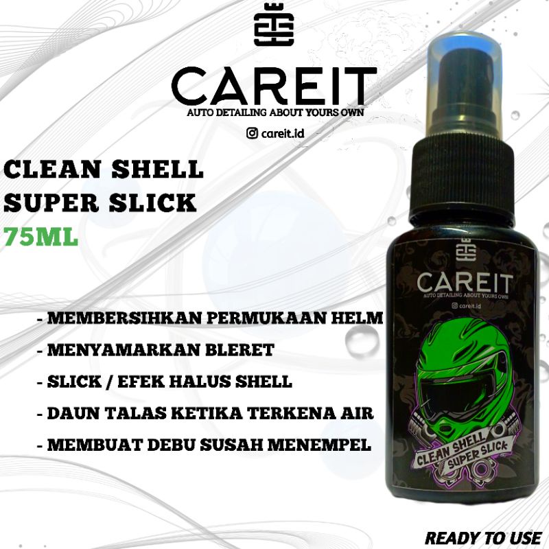 CAREIT - Helmet Care | Visor Care | Shell Sealent | Daun Talas Effect