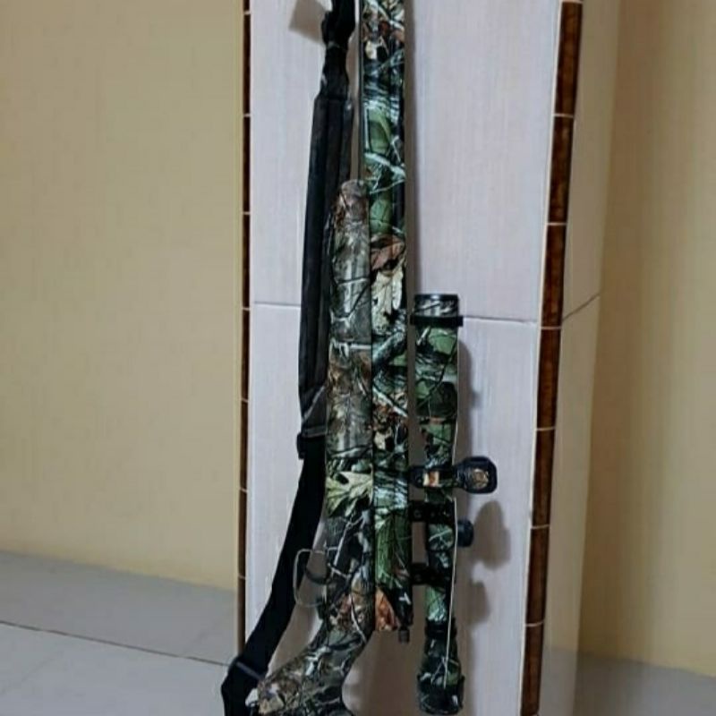 Stiker camo reearti ap senapan angin ukuran 25x50cm