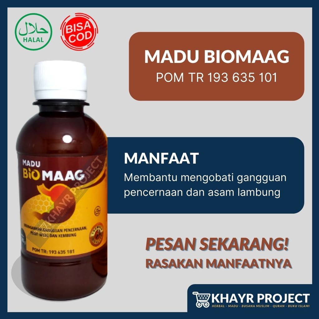 

Madu Biomaag Obat Herbal Pencernaan Asam Lambung Madu Herbal Magh Lambung Gerd Akut