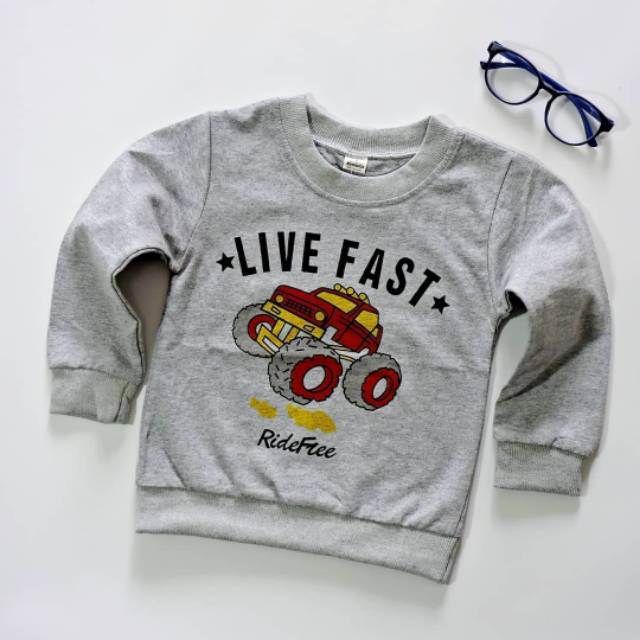 BB7 - SWEATER ANAK IMPORT IRON MAN &amp; LIVE FAST SWEATER (IMPORT)