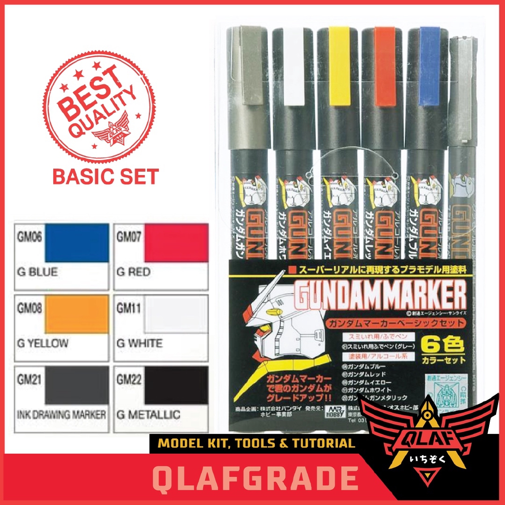 GUNDAM MARKER - BASIC SET