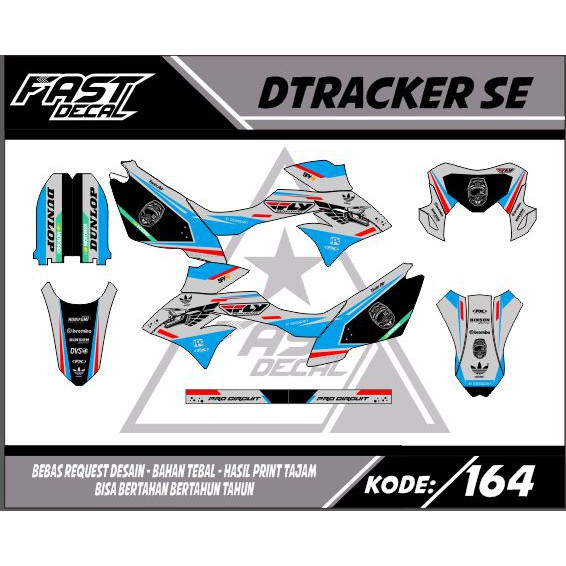 Decal stiker dtracker se 164