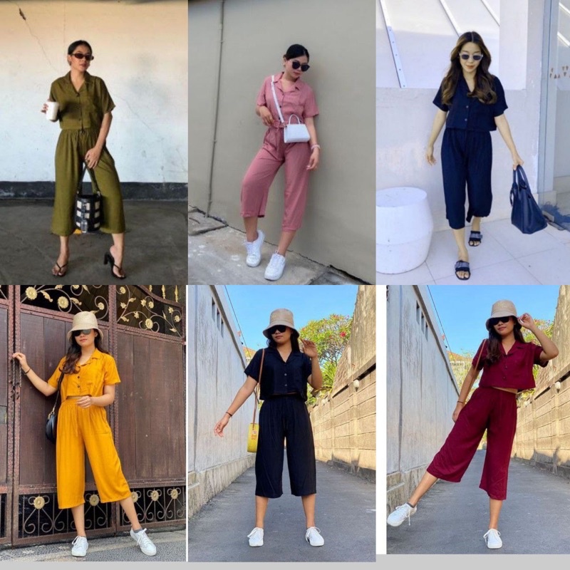 SETELAN POLOS ANDIN // SETELAN RAYON POLOS // SET ANDIN KATUN RAYON // SETELAN ANDIN JUMBO