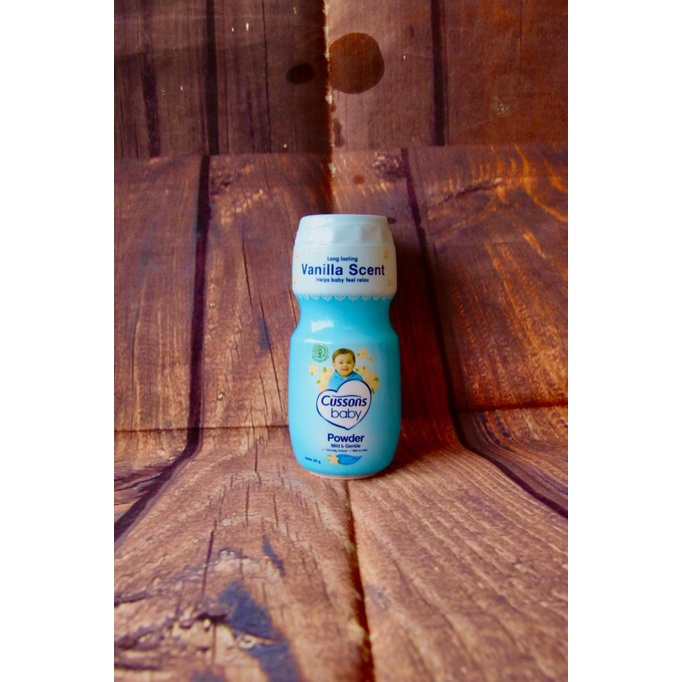 1 pcs Cussons baby Powder 50gr + free 25 gr / Bedak Tabur / Zafka Store