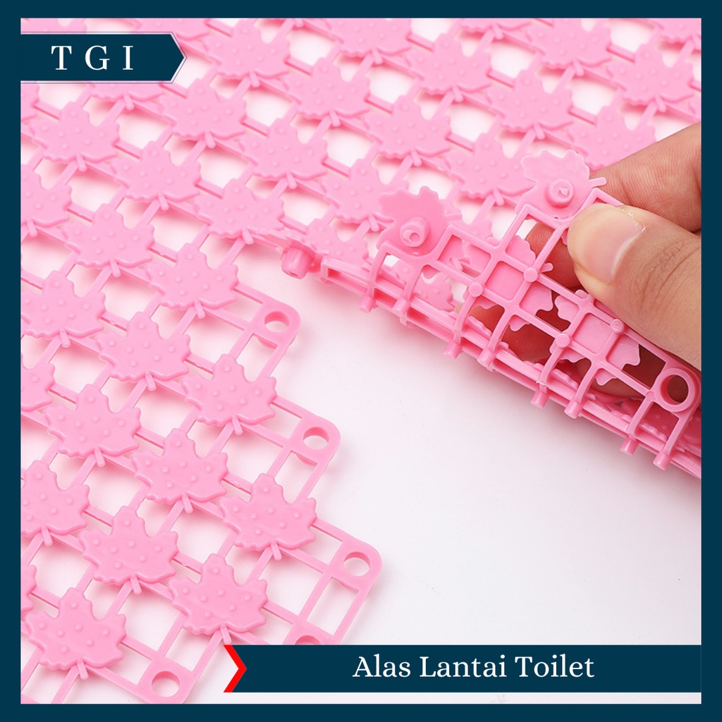 TGI - KARPET KAMAR MANDI ANTI LICIN 25x25 CM / KESET LANTAI ANTI SLIP DAPUR MAT NON-SLIP