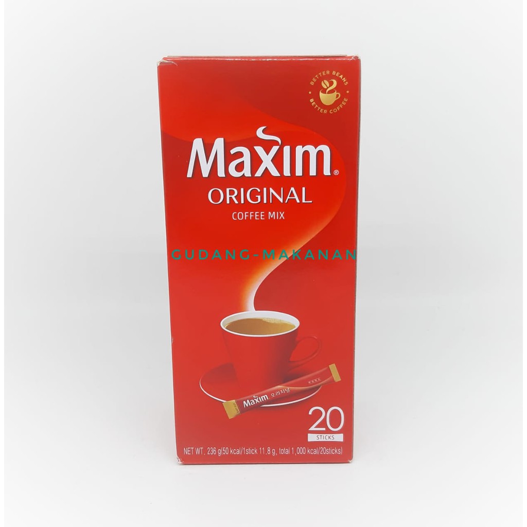 Maxim Coffee Mix Original Korean - Original 20sachet