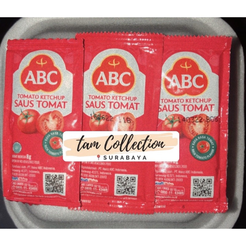 

Saus Tomat ABC Sachet 9gr / Harga per 1 biji