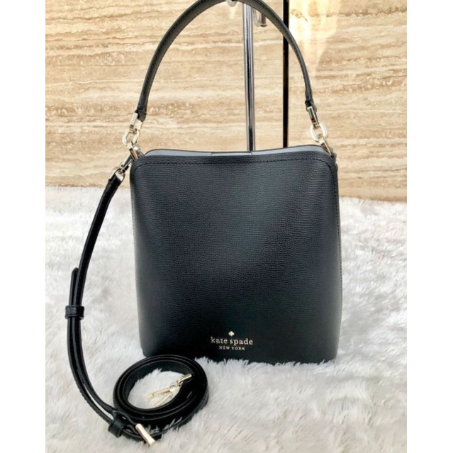 KS Darcy Small Bucket Leather Black/tas ks ori