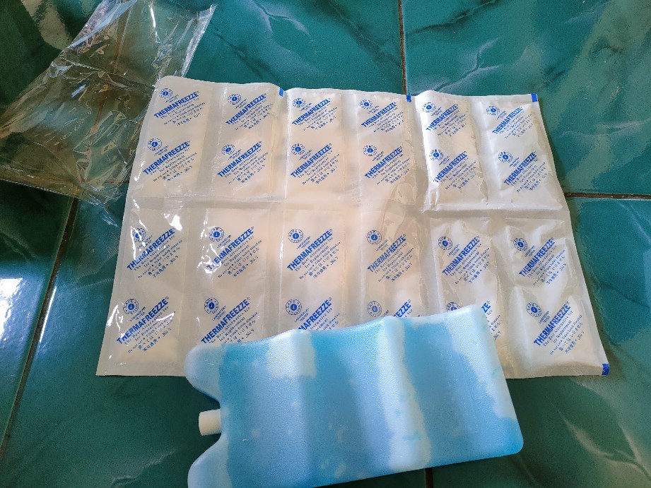 Thermafreeze Lembaran Pendingin Pengganti Ice Gel Es Batu Dry Ice Asi Makanan Obat Thermafreezze