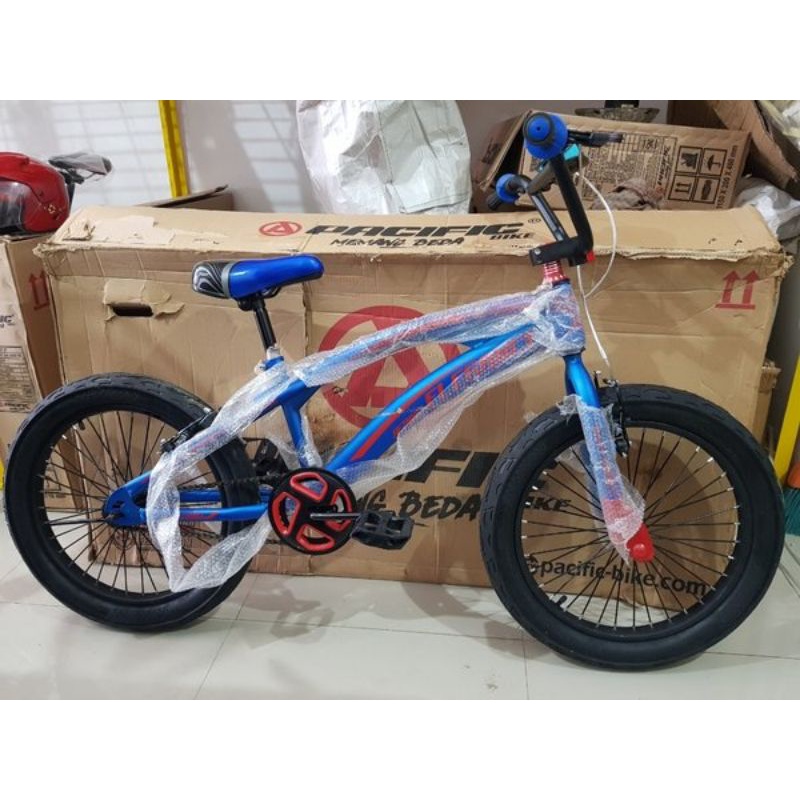 SEPEDA BMX 20 ELEGANCE BAN BESAR 3.0 FRAME LENGKUNG PIRINGAN WARNA