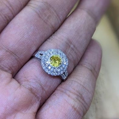 CINCIN EMAS BERLIAN EROPA BERLIAN ASLI CINCIN WANITA