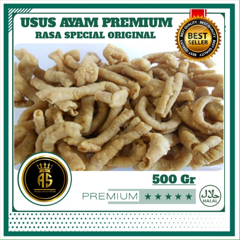 

USUS AYAM CRISPY SPECIAL PREMIUM 500 GRAM & 2 KG