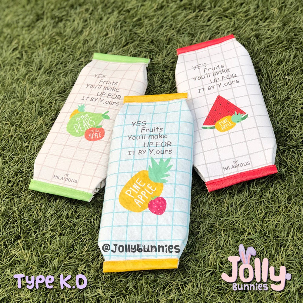 

Tempat pencil motif buah / pencil case fruits themes
