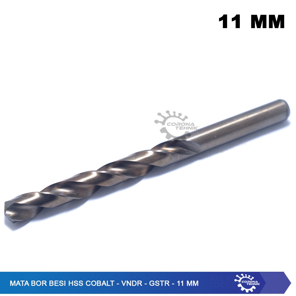 11 mm - Mata Bor Besi HSS Cobalt - VNDR - GSTR