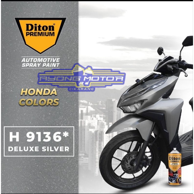 Diton Premiun H9136* Deluxe Silver (Silver Beat Deluxe)