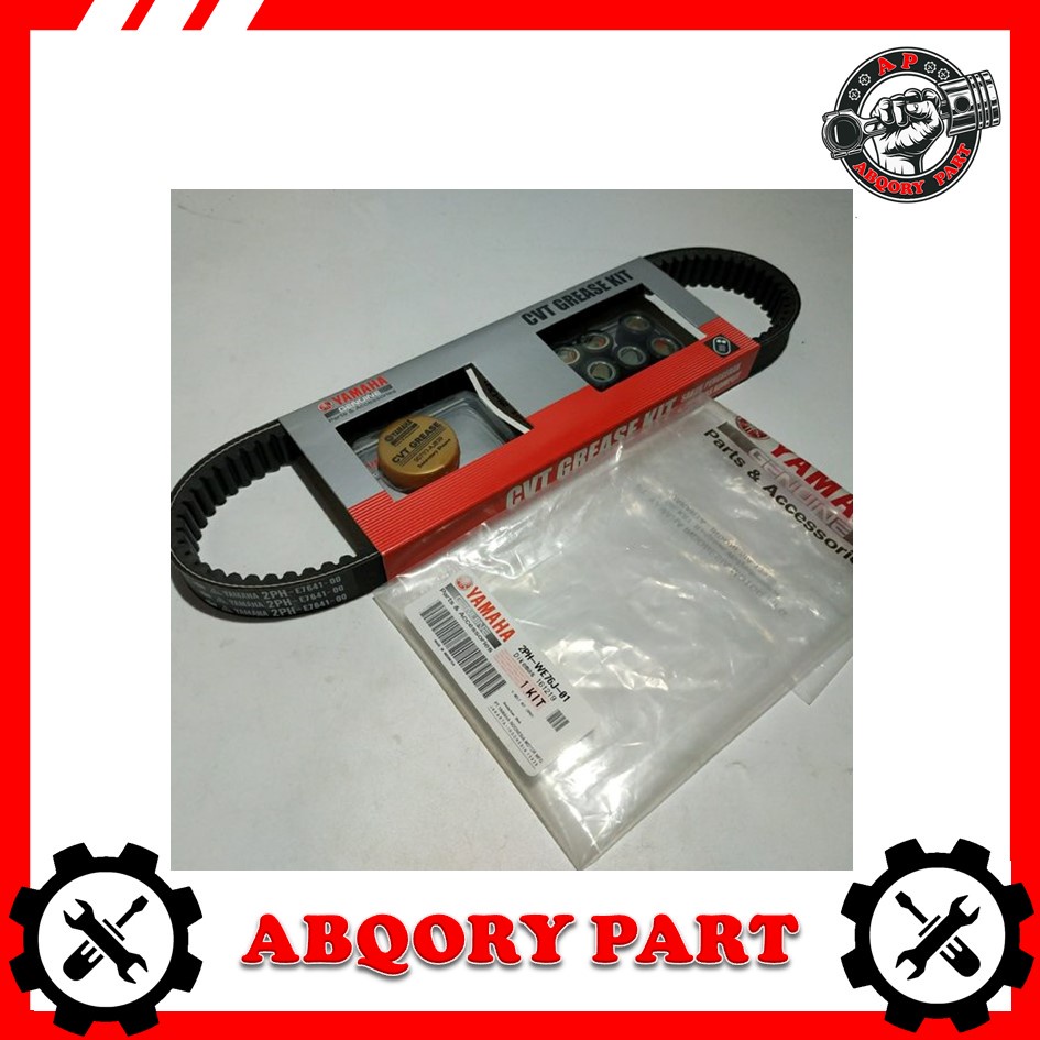 ABQORY PART___VANBELT ASSY MIO M3 / MIO Z / SOUL GT 125 / FINO 125 2PH