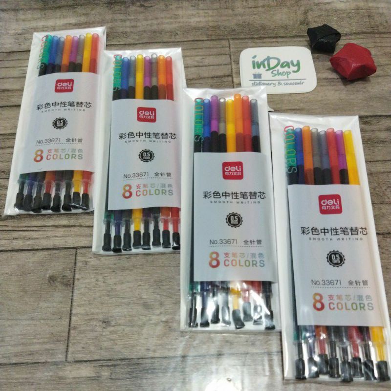 Refill Pen 8 Warna | INDAY SHOP