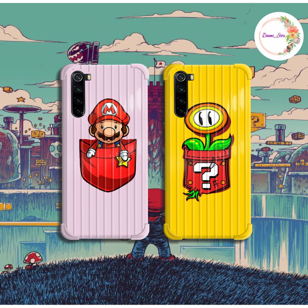 softcase Mario bros Oppo A3s A1k A5 A9 2020 A7 F9 A5s A31 A52 A92 A37 A53 A83 F1s F11  Pro DST22