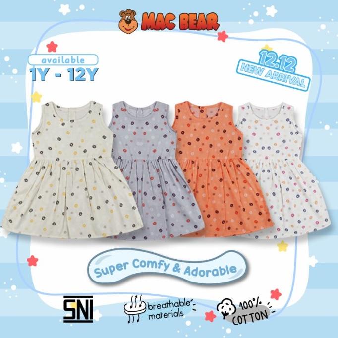 MacBee Baju Anak Perempuan Dress Anak Princess Collection Aviva