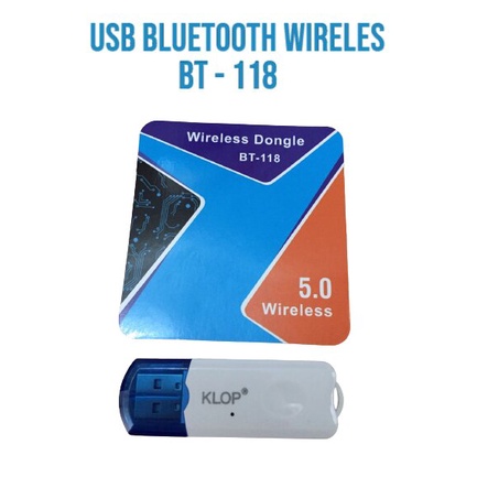 USB BLUETOOTH RECEIVER AUDIO BT-118 MERK KLOP