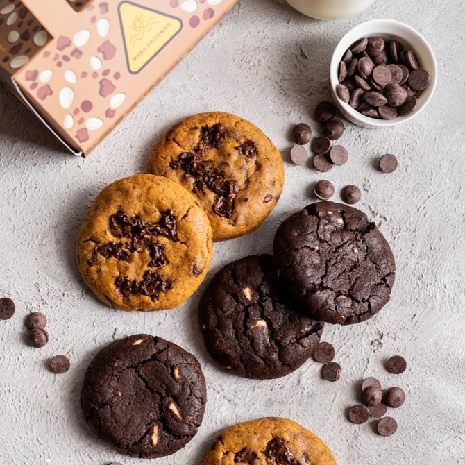 

Soft Baked Cookies by Mama Drownies SMALL (4pcs)