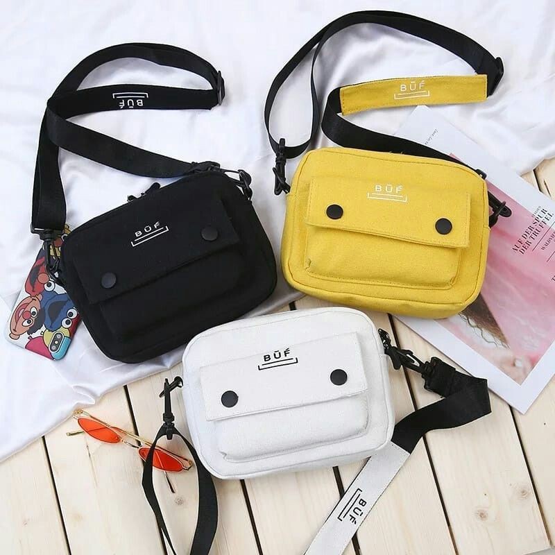 TMB DCY  tas selempang korea unisex DUCO  DCY Tas wanita mini Waistbag Selempang wanita