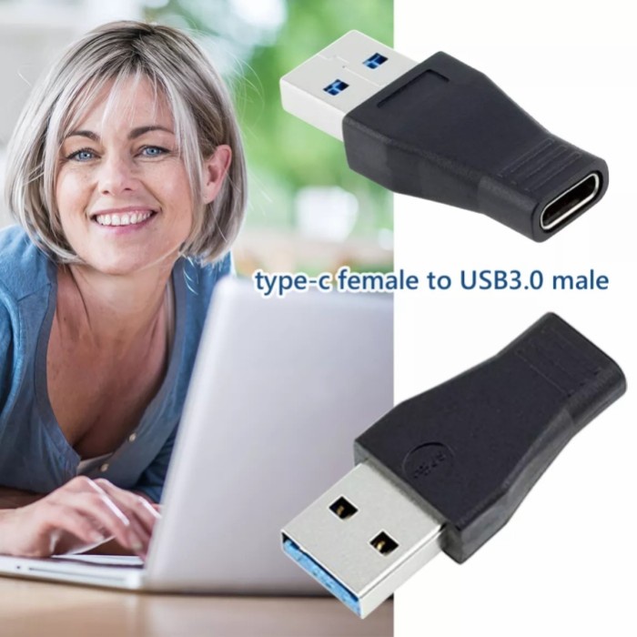 Usb type A to usb type C 3.0 adapter converter charger kabel data